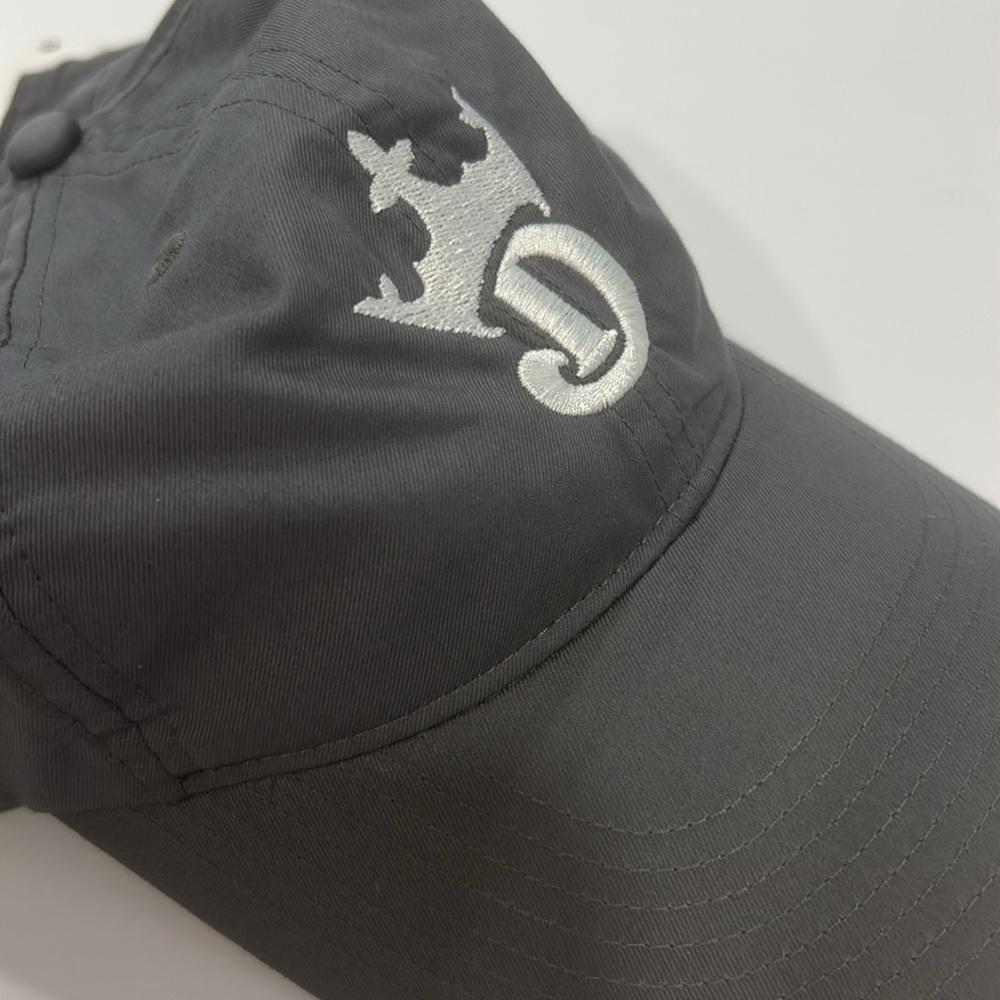 Nike draft kings hat cap Heritage dri fit adjustable grey sporty casual New - Picture 14 of 16
